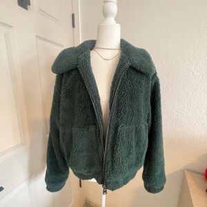 Urban Outfitters BDG Teddy Batwing Jacket - Large